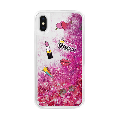Hardcover mit Glitzer für iPhone XS Max