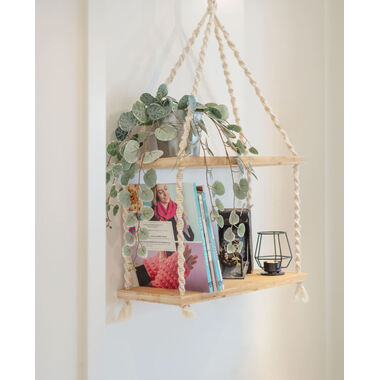 I AM CREATIVE Macrame Rope 6205.04 coffee 5mm, 330g