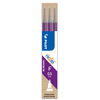 PILOT Roller FriXion Mine 0,5mm BLSFRP5VS porpora 3 pezzi