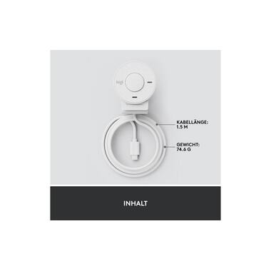 Logitech Webcam Brio 300 White