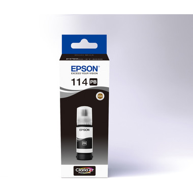 EPSON Flacone d'inc. 114 ph. nero T07B140 EcoTank ET-8500 6700 pagine