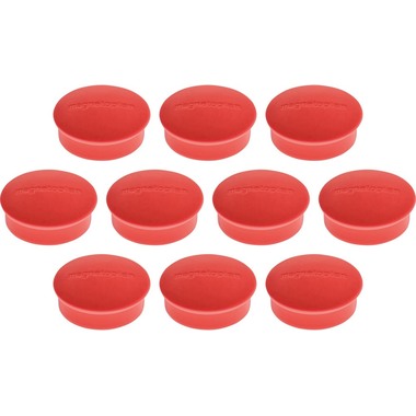 MAGNETOPLAN Aimant Discofix Mini 19mm 1664606 rouge 10 pcs.