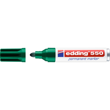EDDING Permanent Marker 550 3-4mm 550-4 grün