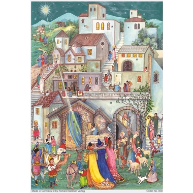SELLMER Adventskalender 800 830 Heilige Drei Könige in Bethle