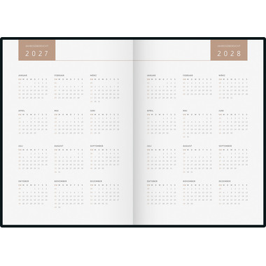 RIDOIDE Agenda Design Line 2027 7028507037.27 1T/1S Monstera DE 14.8x21cm