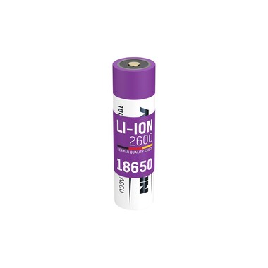 Ansmann Batterie Typ 2600 Li-Ion 18650 2600 mAh, 1 Pièce/s