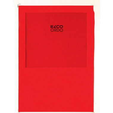 ELCO Organisationsmappe Ordo A4 29464.92 transport, rot int. 100 Stück