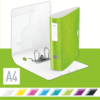 LEITZ Ordner WOW Active 180° 8.2cm 1106-00-54 grün A4