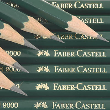 FABER-CASTELL Bleistift CASTELL 9000 3B 119003