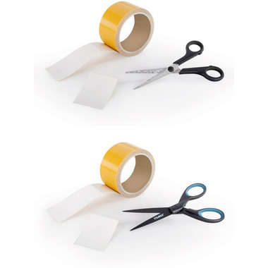 DAHLE Forbice in Titano 18 cm 54307-12978 nero/blu, per destri