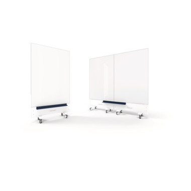 MAGNETOPLAN Infinity Wall mobile 1141100 double enamel 190x100x22cm