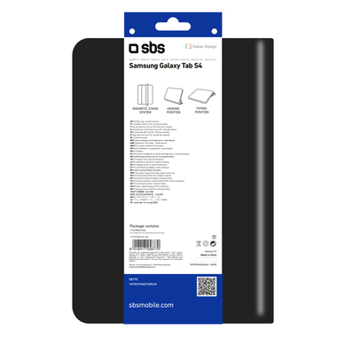 Custodia book per Samsung Galaxy TAB S4 con funzione stand