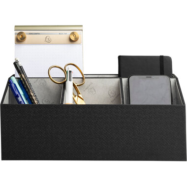 EXACOMPTA Desk Organizer OfficeByMe 68601E 4 scompartimenti, nero
