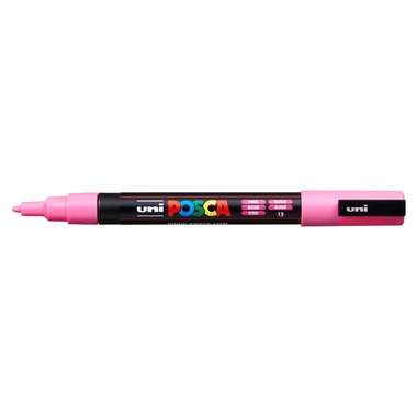 UNI-BALL Posca Marker 0,9-1,3mm PC-3M PINK rosa, Rundspitze