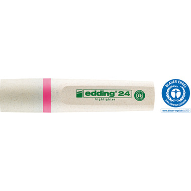 EDDING EcoLine Textmarker 24 2-5mm 24-9 rosa