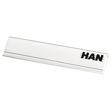 HAN Corbeille courr .Clip 60x13mm 1021 transparent 10 pcs.