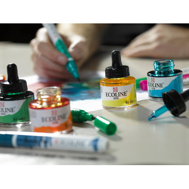 TALENS Deckfarbe Ecoline 30ml 11252021 deep yellow