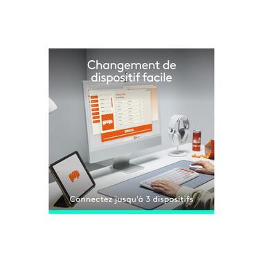 Logitech Keyboard-Mouse Set POP Icon Combo Lilac