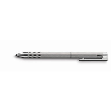 LAMY Stylo à bille 606 Logo 1217730 brushed, twin pen