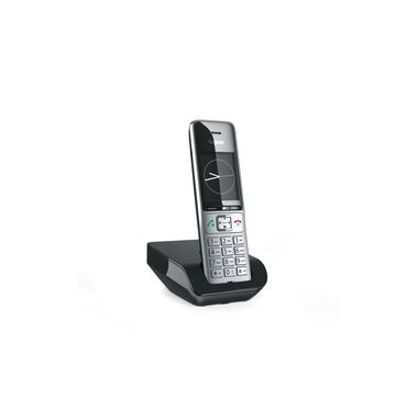 Gigaset Téléphone sans fil Comfort 500 Noir/Argenté