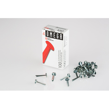 OMEGA Graffa 4 22mm 134020492 Alu 100 pezzi