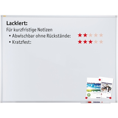 FRANKEN Whiteboard 90x120cm SC3103 X-tra!Line lackiert