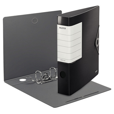 LEITZ Qualitäts-Ordner 180° 6,2cm 1113-0095 schwarz A4