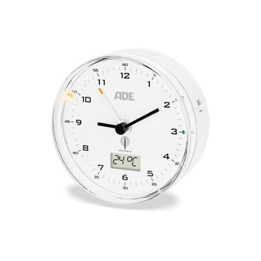 ADE Funkwecker 8.1 x 4 cm, Weiss