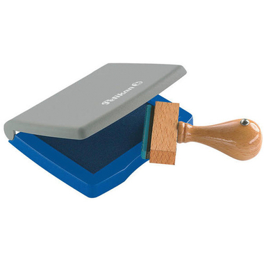 PELIKAN Tampon encreur plastique Gr.3 337741 bleu 7x5cm