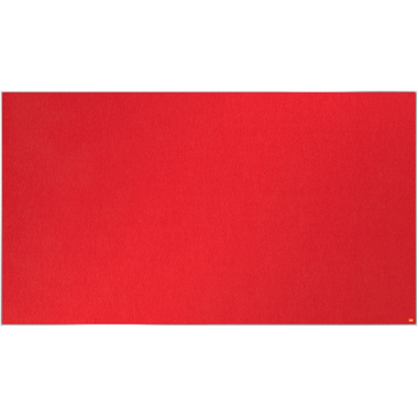 NOBO Tableau Feutre Impression Pro 1915423 rouge, 106x188cm