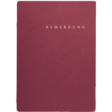 PAGNA Bewerbungsmappe Select 22002-01 rot 3-teilig