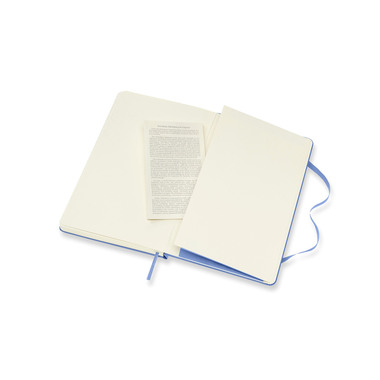 MOLESKINE Carnet Classic HC Large 420850826 bleu, blanc 208 feuil.