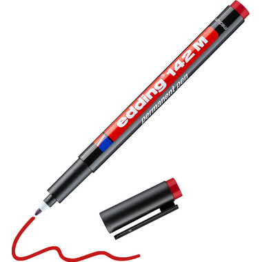 EDDING OHP-Marker permanent M 142-2 rot