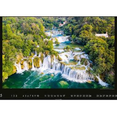 WEINGARTEN Bildkalender 2026 2951900+26 Die Erde von oben DE 68x49cm