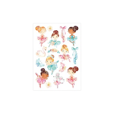 Set di tatuaggi Papierdrachen Unicorno, Sirena, Principessa