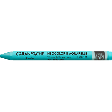 CARAN D'ACHE Wachsmalkreide Neocolor II 7500.191 türkisgrün