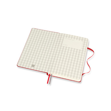 MOLESKINE Taccuino 21,4x13,2cm 620213 scharlachrot, 400 pagine