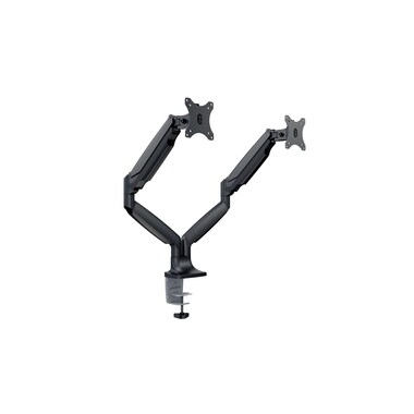 Multibrackets supporto da tavolo a molla a gas doppio fino a 9 kg – Nero
