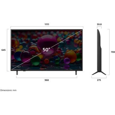 LG TV 50UA75006LA 50", 3840 x 2160 (Ultra HD 4K), LED-LCD