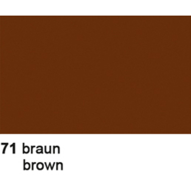 URSUS Seidenpapier 50x70cm 4652271 braun 25 Bogen
