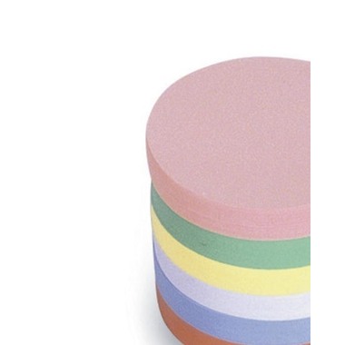 MAGNETOPLAN Kommunikations-Karten 100mm 112501610 rund, ass. 250 Blatt