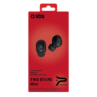 Auricolari wireless TWS con basetta di ricarica