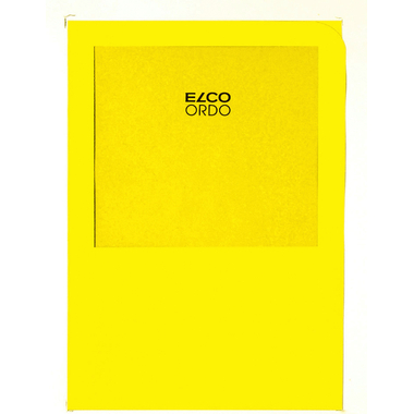 ELCO Dossier d'organ. Ordo A4 29464.72 transport, jaune 100 pièces
