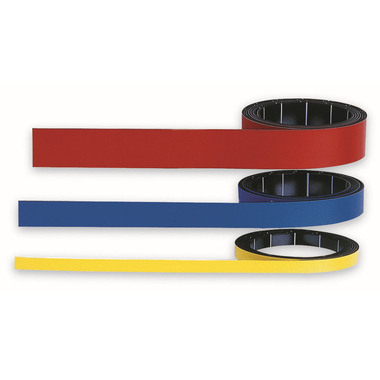 MAGNETOPLAN Ruban Magnetoflex 1261006 rouge 10mmx1m