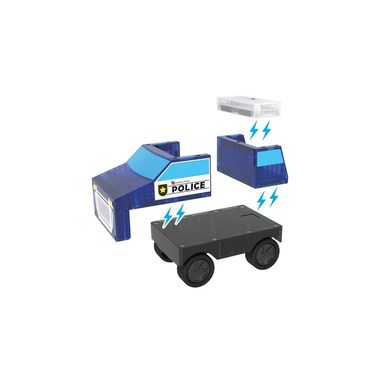 Magna-Tiles Station de police 35 pièces