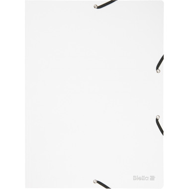 BIELLA Gummibandmappe A4 17840101U weiss, 355gm2 200 Bl.