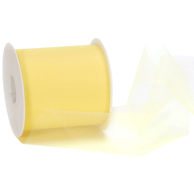 SPYK Bande tulle 2950.1093 10cmx50m jaune