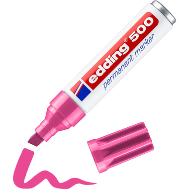 EDDING Permanent Marker 500 2-7mm 500-9 rosa