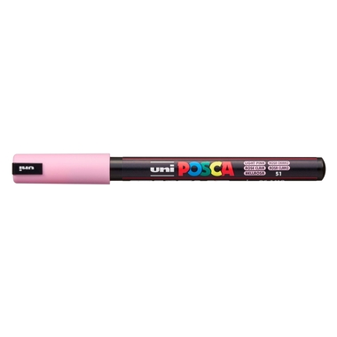 UNI-BALL Fineliner Posca 0.7mm PC-1MR_LIGHT PINK rose