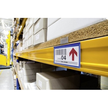 DURABLE Etikettentasche 150 x 67 mm 174207 50 Stück